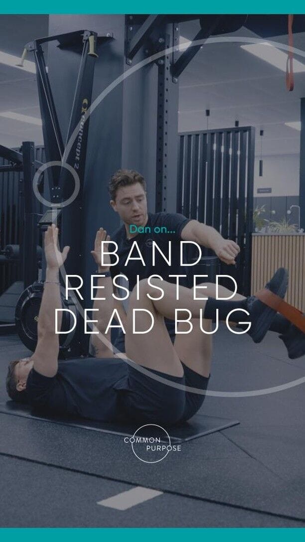 The Band-Resistant Dead Bug

Some of your best work can happen on the mat with just a resistance band! Want to nail your Dead Bug in 2024? Dan's here to help…

If you just remember these THREE things: 

Tip 1: Lift your feet off the floor with your hands reaching towards the ceiling.

Tip 2: Right arm, left leg, kick nice and long to put the band under resistance. Push your ribs against the floor, making sure your lower back is also in contact with the floor.

Tip 3: Making sure your core is engaged, pull your leg and arm back in to perform the same movement on the other side. 

#mayfairlondon #healthandfitness #fitnessclub #personaltraining #groupworkout