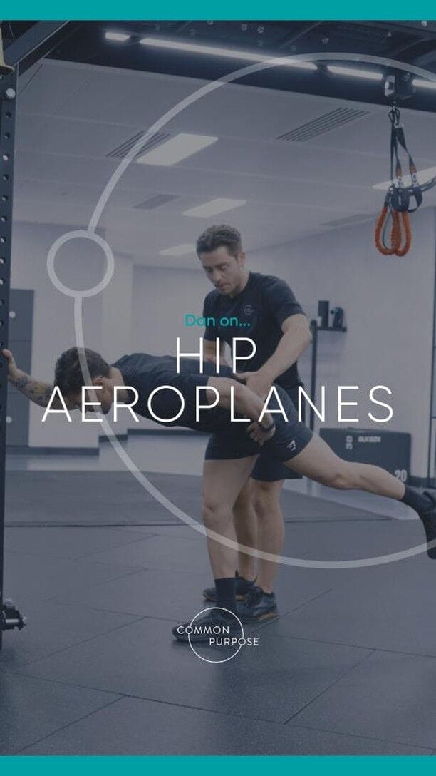 You don't need us to tell you that warm-ups are equally important when it comes to your workouts. Here's how to nail your hip aeroplanes to help open up those hips ahead of a good lower-body session!

Here are your top 3 things to remember:

Ensure a stable foot (solid contact with the base of the big toe and the medial heel on the floor) and a soft knee on the stance leg.

Lift rear foot to approximately 90° and sit back into the target hip.

Aim to move the socket of the hip (acetabulum) over the ball of the thigh bone (femoral head) throughout the movement.

Got any questions? Ask away...